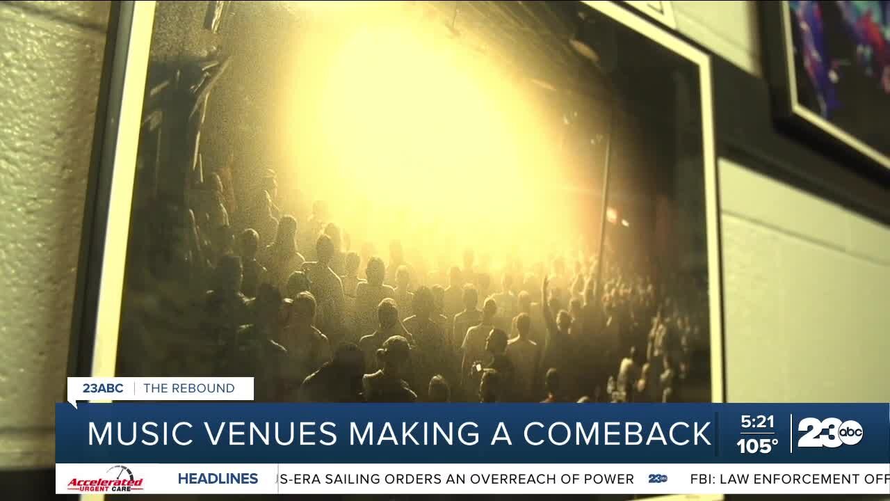 Music venues making a comeback