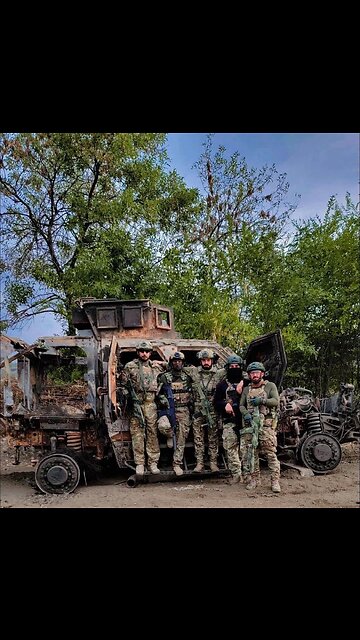 Otro cementerio de blindados de la OTAN/Ucrania de todos los paises occidentales