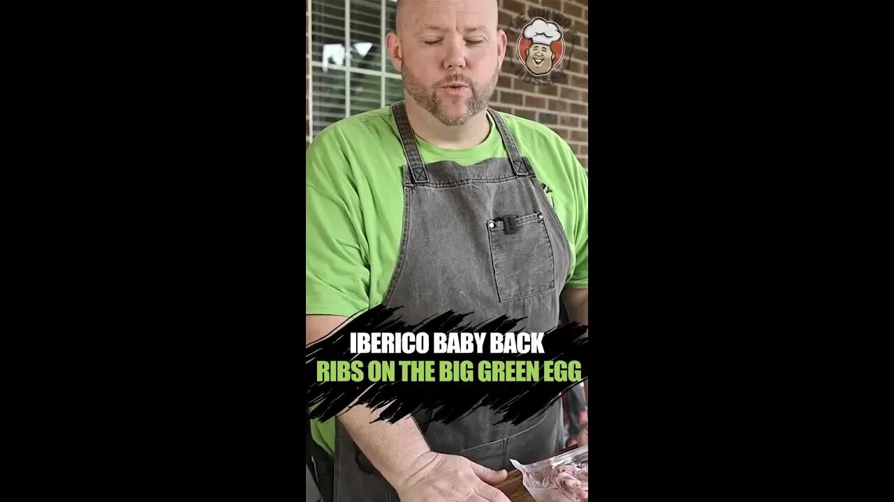 HOW TO COOK IBERICO BABY BACK RIBS ON THE BIG GREEN EGG #hungryhussey #griddle #cooking #food