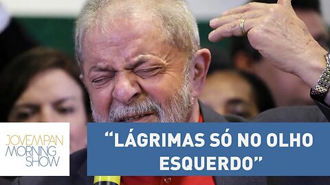 Tognolli compara choro de Lula com Richard Nixon: “lágrimas só no olho esquerdo”