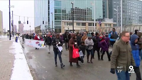 MLK parade marches on with some COVID-19 changes