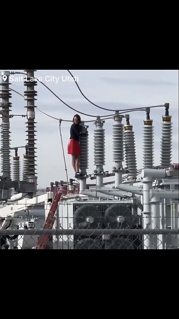 MENTALLY ILL WOMAN⚡️🏭🔧🧟‍♀️CAUSED POWER OUTAGE IN SALT LAKE CITY UTAH⚡️🧟‍♀️💫