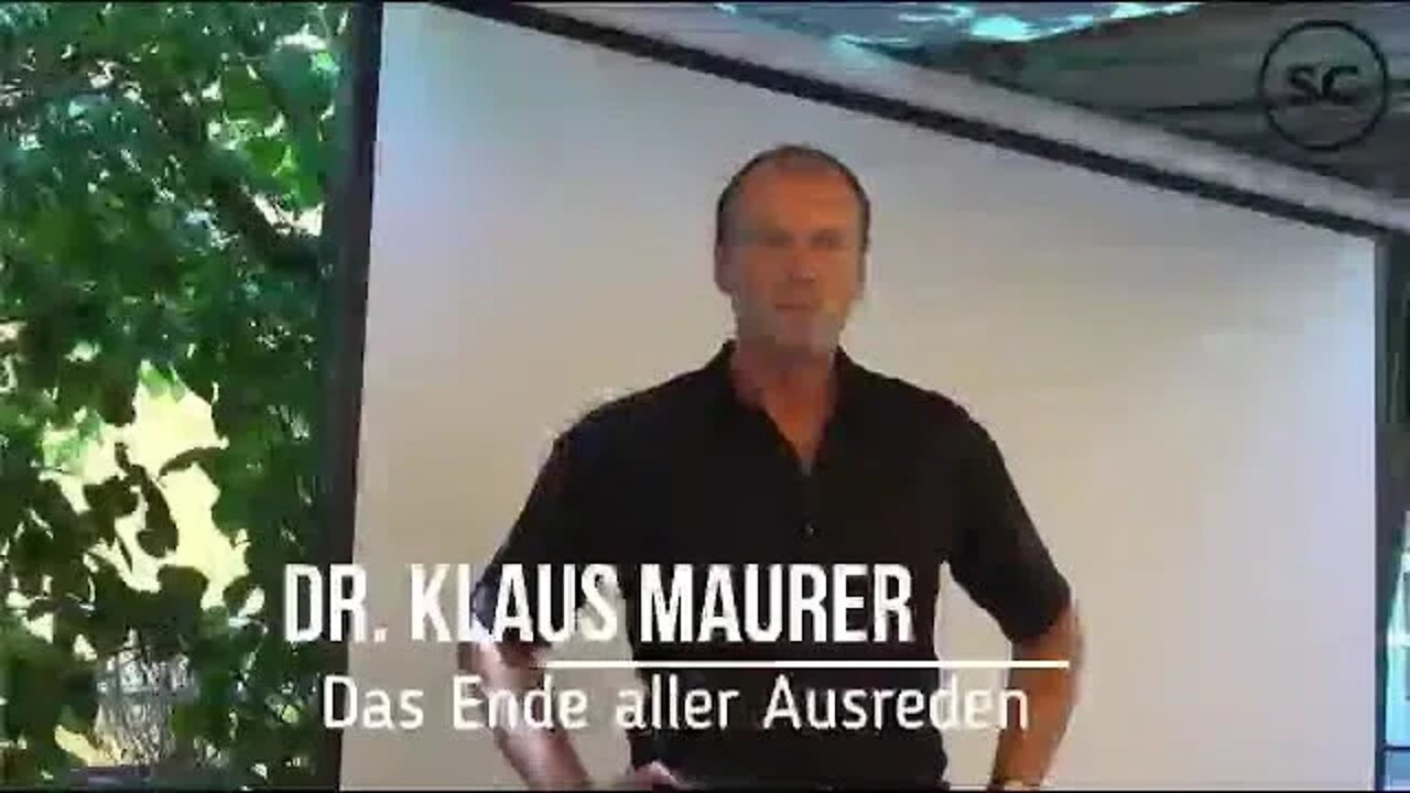 Dr. Klaus Maurer - Das Ende aller Ausreden❗️