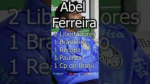 🏆[TÉCNICO ABEL FERREIRA]🏆 - O VENCEDOR #futebol #futebolaovivo