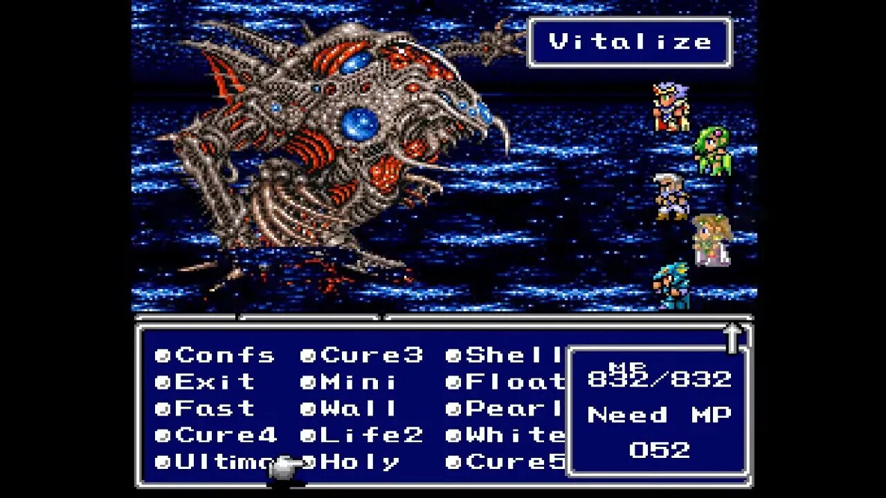 Final Fantasy 4 Ultima (SNES ROM Hack) - FINALE: Zeromus, Hatred Incarnate