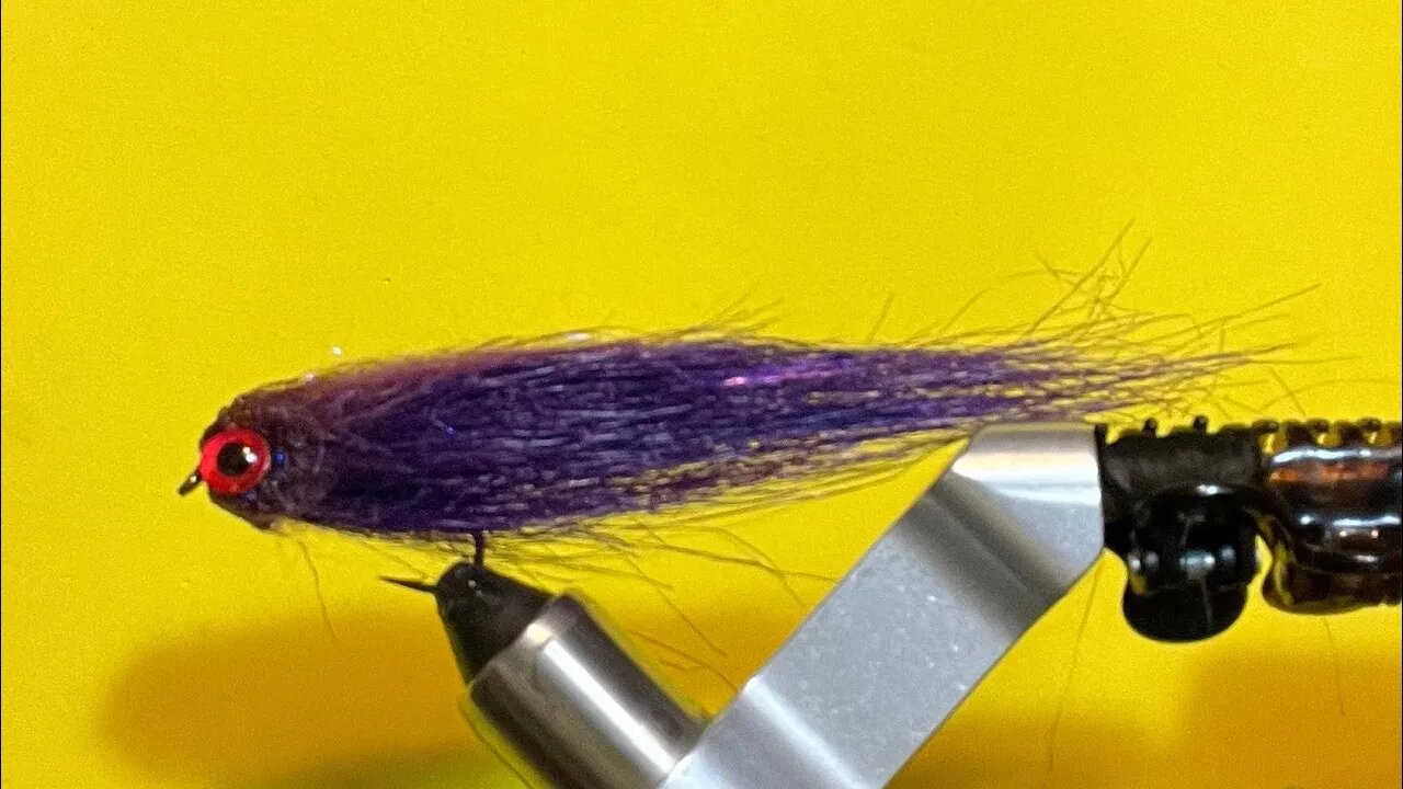 #4 Hook Reverse Tied Craft fur Minnow #fishing #flyfishing #flytying #trout #bassfishing #bass #fish