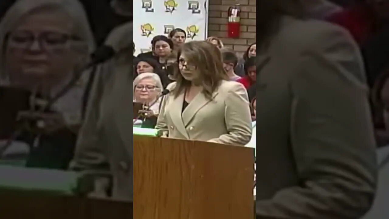 Gina Gleason Public Comment (2/3) #shorts #shortsfeed #news #politics #school