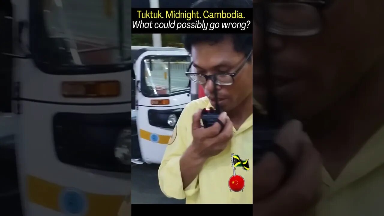 Tuktuk. Midnight. Cambodia. What could go wrong?