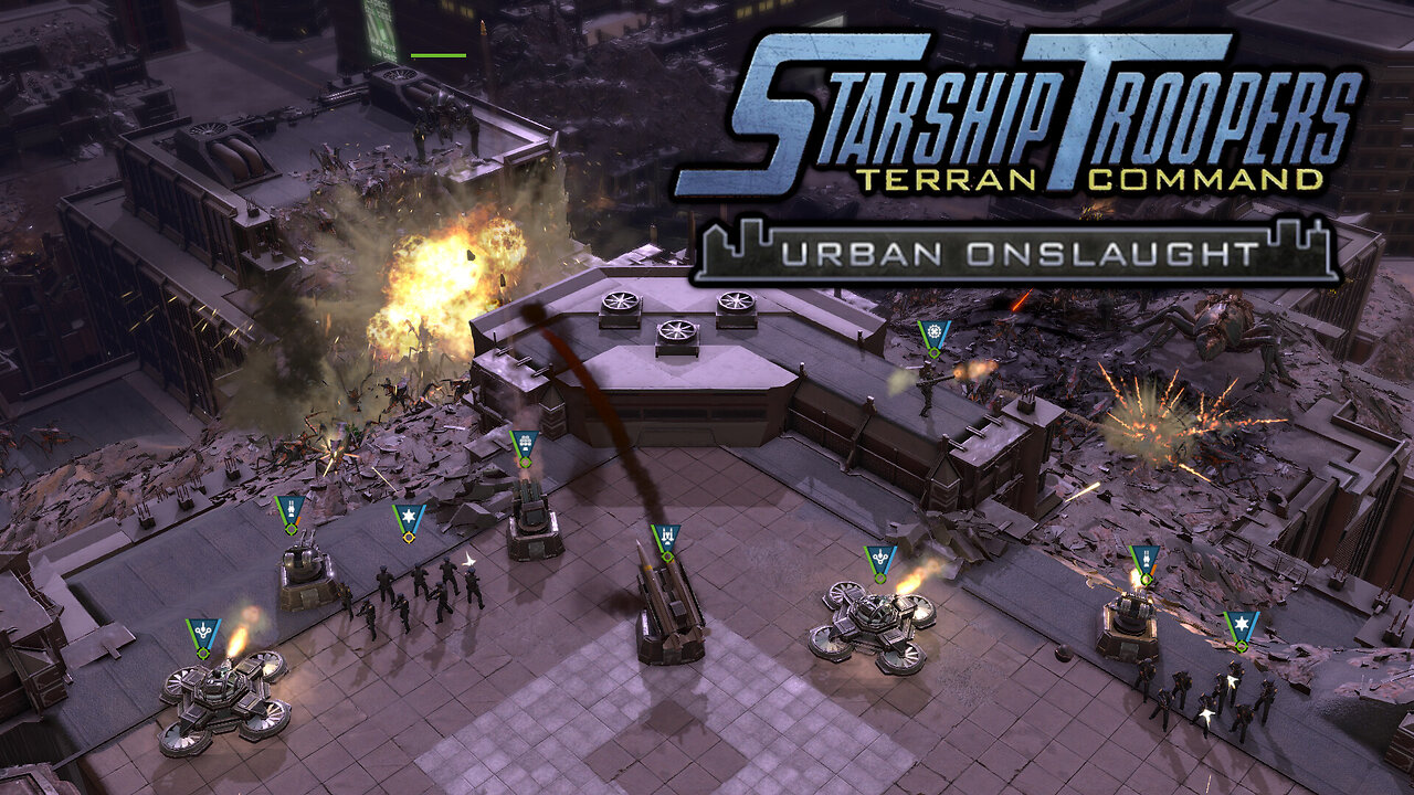 URBAN ONSLAUGHT Campaign 8/9 | Starship Troopers Terran Command