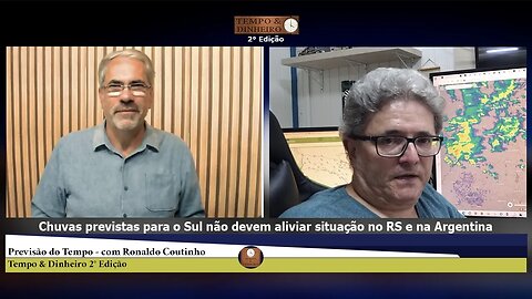 Chuvas previstas para o Sul não devem aliviar situação no RS e na Argentina
