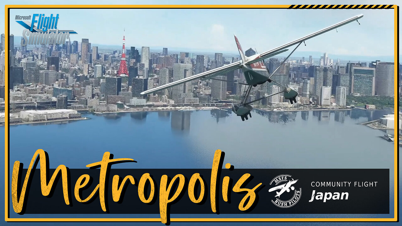 Metropolis, Japan | Community Flight | MSFS Cinematic