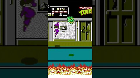 Teenage Mutant Ninjas Turtles 2 #videogame #youtubeshorts #youtube #game #gamer #shortsvideo #games