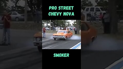 Rowdy Pro Street Chevy Nova Smoker! #shorts