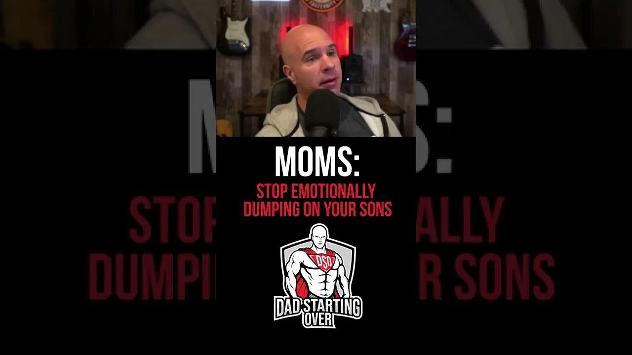 Moms: Stop Emotionally Dumping On Your Sons