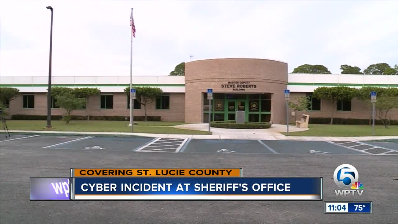 Update on cyber incident at St. Lucie County Sheriff's Office