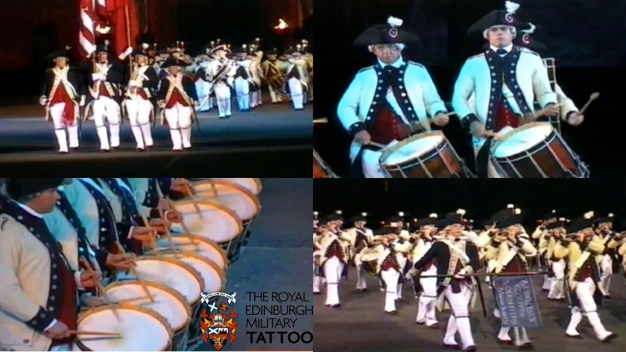 The Middlesex County Volunteer Fifes and Drums Perform at Royal Edinburgh Military Tattoo #FifeDrums