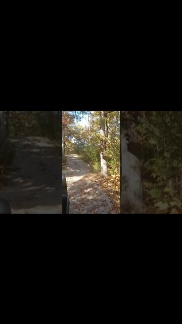 Larry, Moe and Curly hills in a jeep