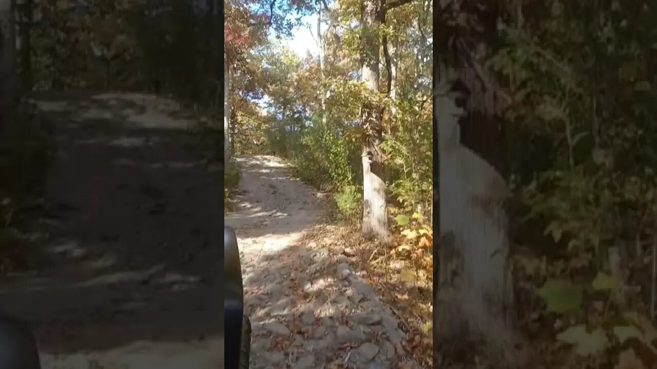 Larry, Moe and Curly hills in a jeep