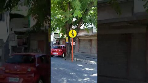 🇵🇭 Trike Ride on Angono Highway, Rizal - Side View Glimpse of Shops in Philippines