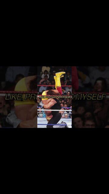 When the Undertaker Almost Paralyzed Hulk Hogan - #Shorts