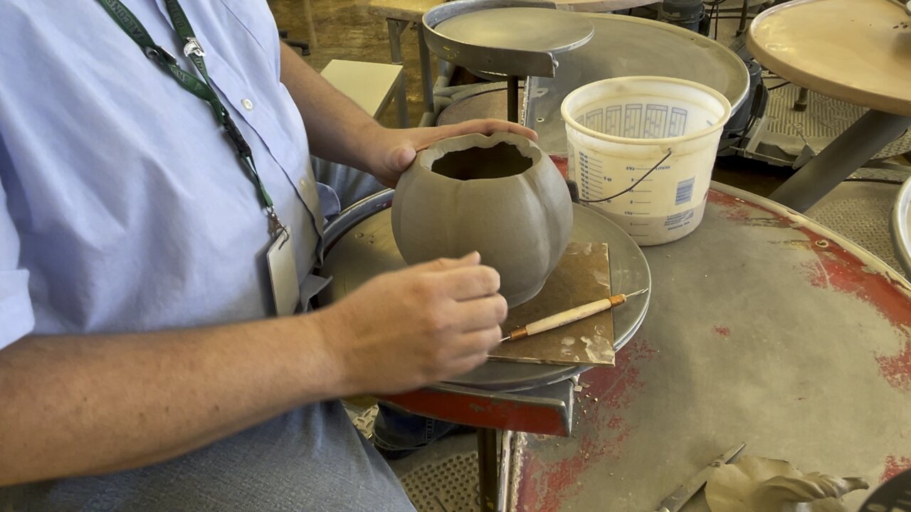 Closed form Pottery Step 2