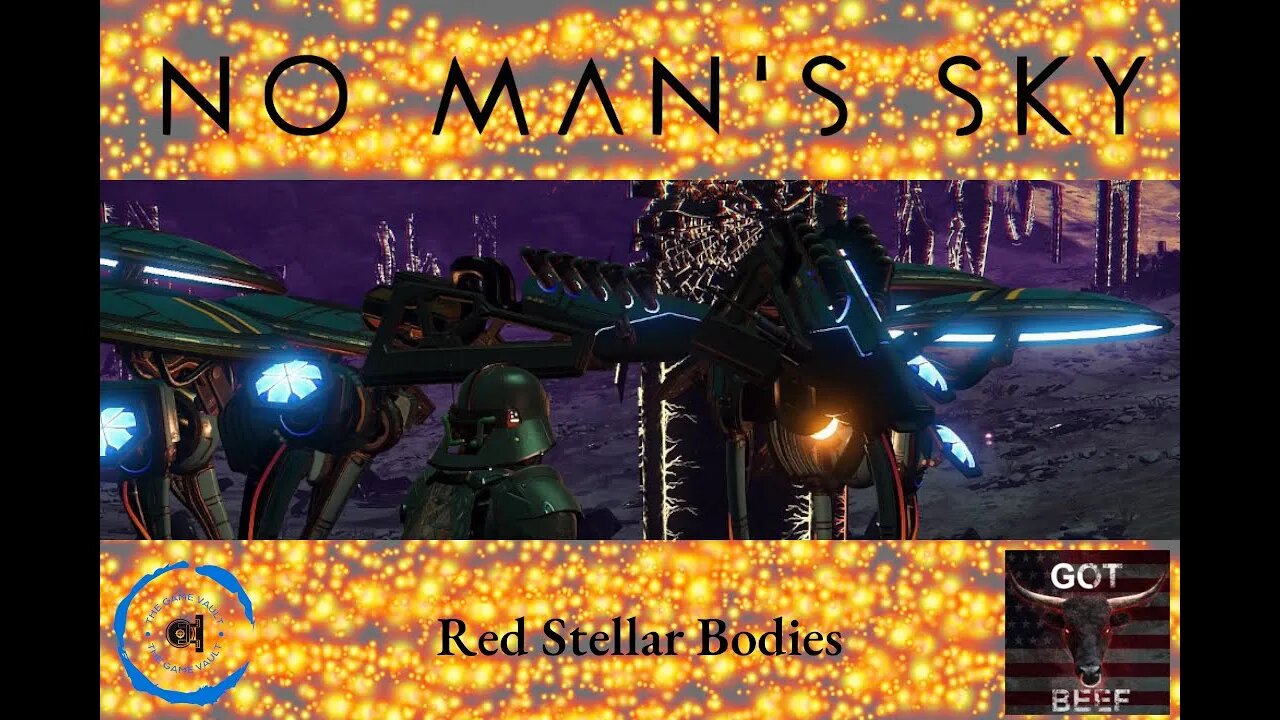 No Man's Sky - Red Stellar Bodies