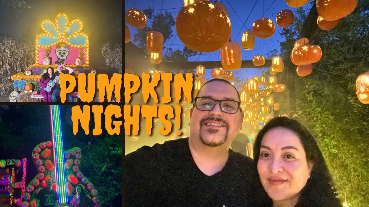 A REAL Halloween town in Texas / Pumpkin Nights /IPhone 15 Pro Max