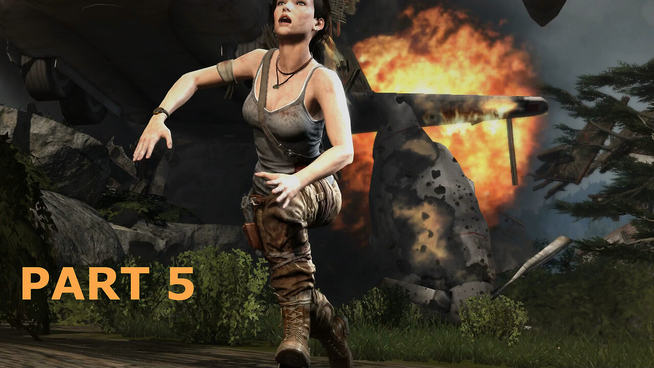 DEATH FROM ABOVE - Tomb Raider Definitive Edition Gameplay walkthrough Part 5