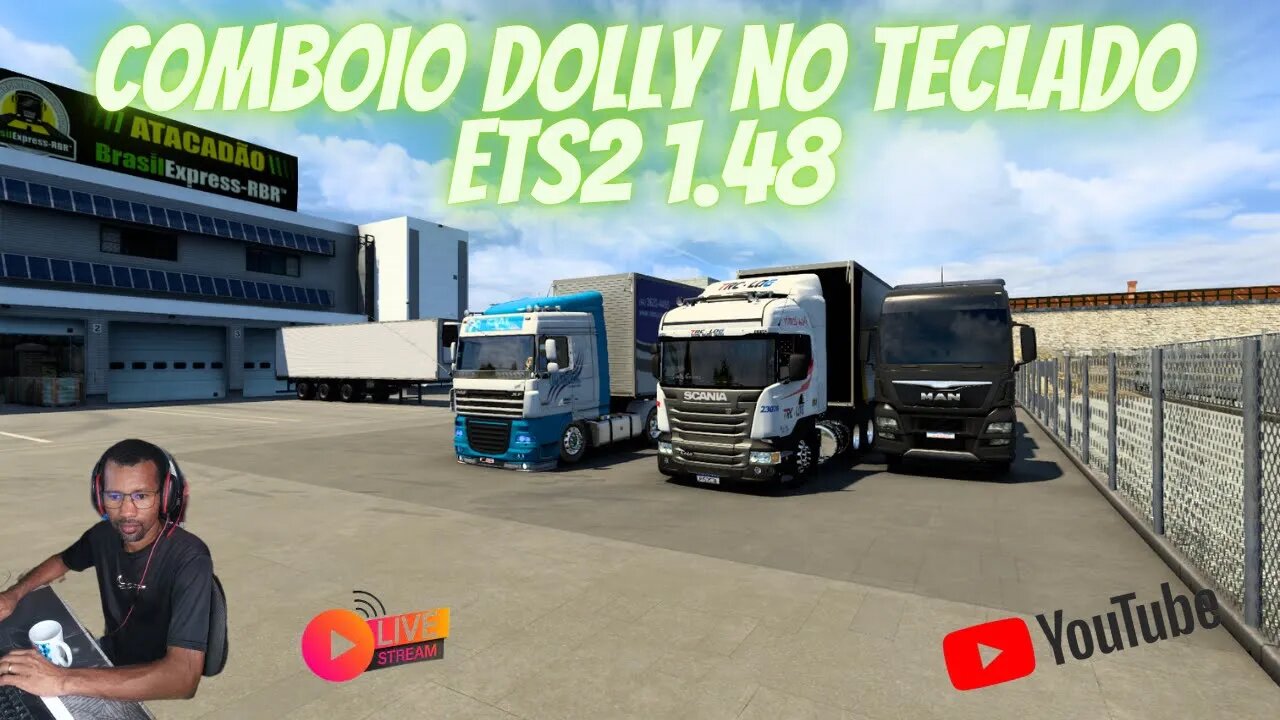 CONJUNTO TOP ETS 2 NO TECLADO AS MAIS DIFICIL MANOBRAR #eurotrucksimulator2