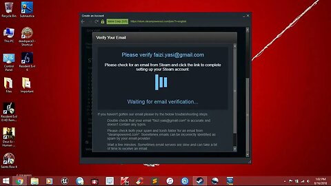 Create Steam Account || Easy Way