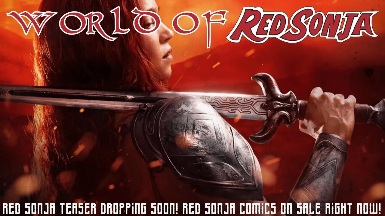 Red Sonja Teaser Debuting At SDCC! Comic Bundle Sale!