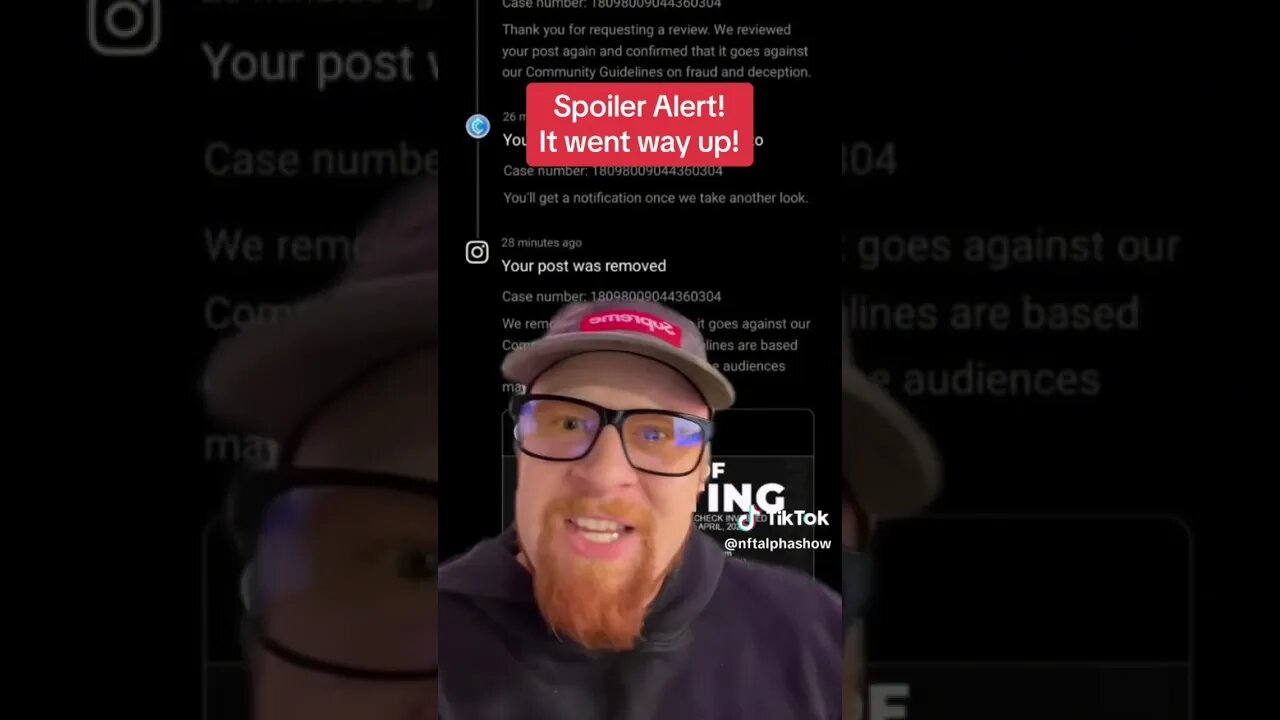 Instagram Crypto Content?! #shorts #crypto #youtubeshorts