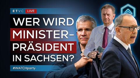 🟥 ALLE gegen AfD! MINISTER-WAHL in Sachsen | #WatchParty