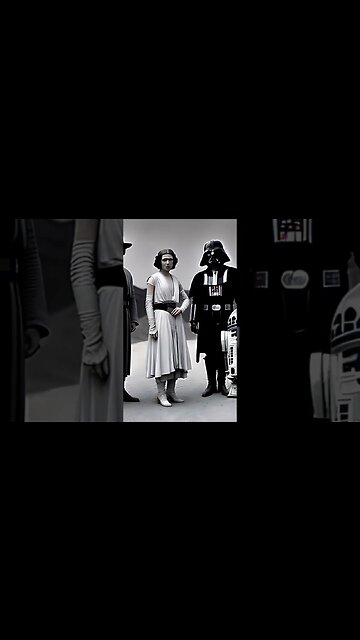 AI - Star Wars as a 1920's silent film