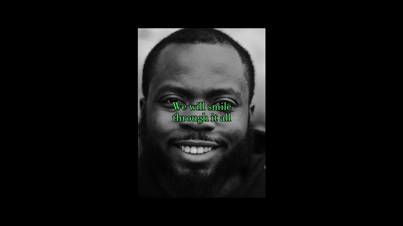 We Will Smile Through It #dayodman #motivation #eeyayyahh #motivationalspeaker #positivity