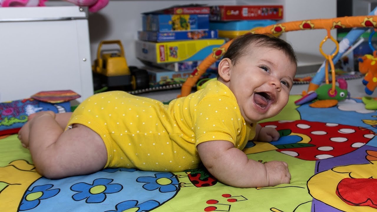 Funny baby laugh#shorts Baby Episode / new fun video