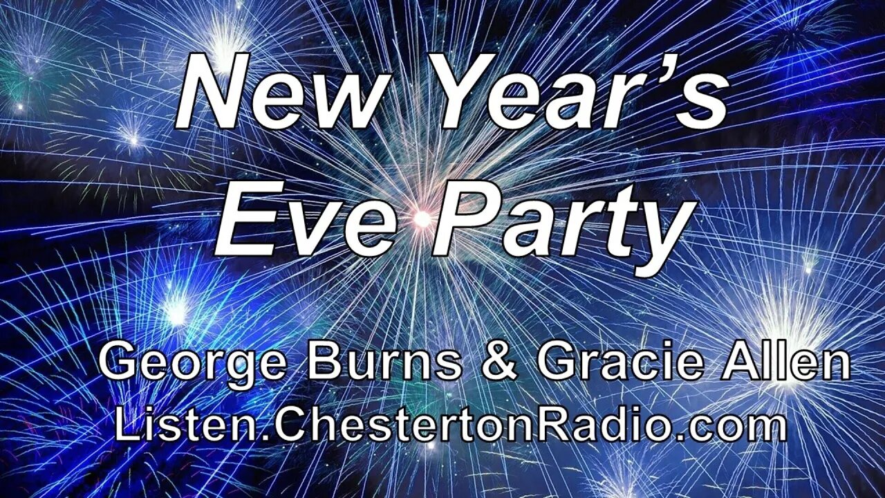 New Year's Eve Party - George Burns & Gracie Allen