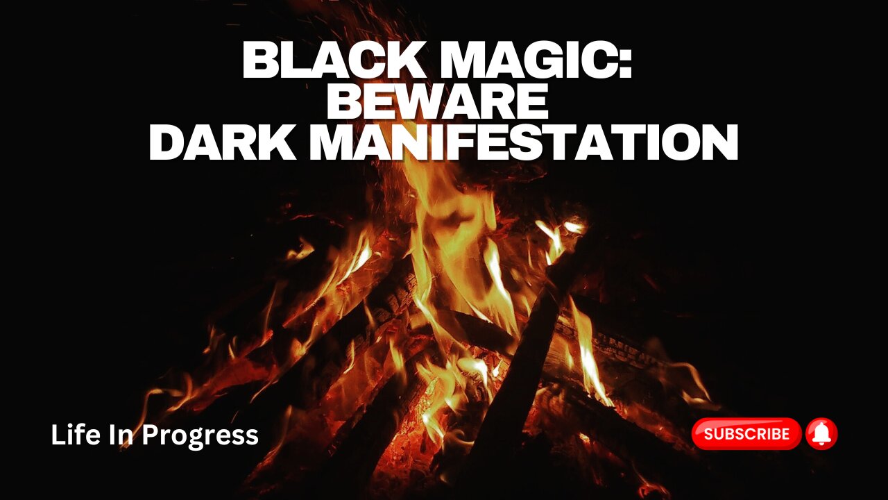 Black magic: Beware Dark Manifestation