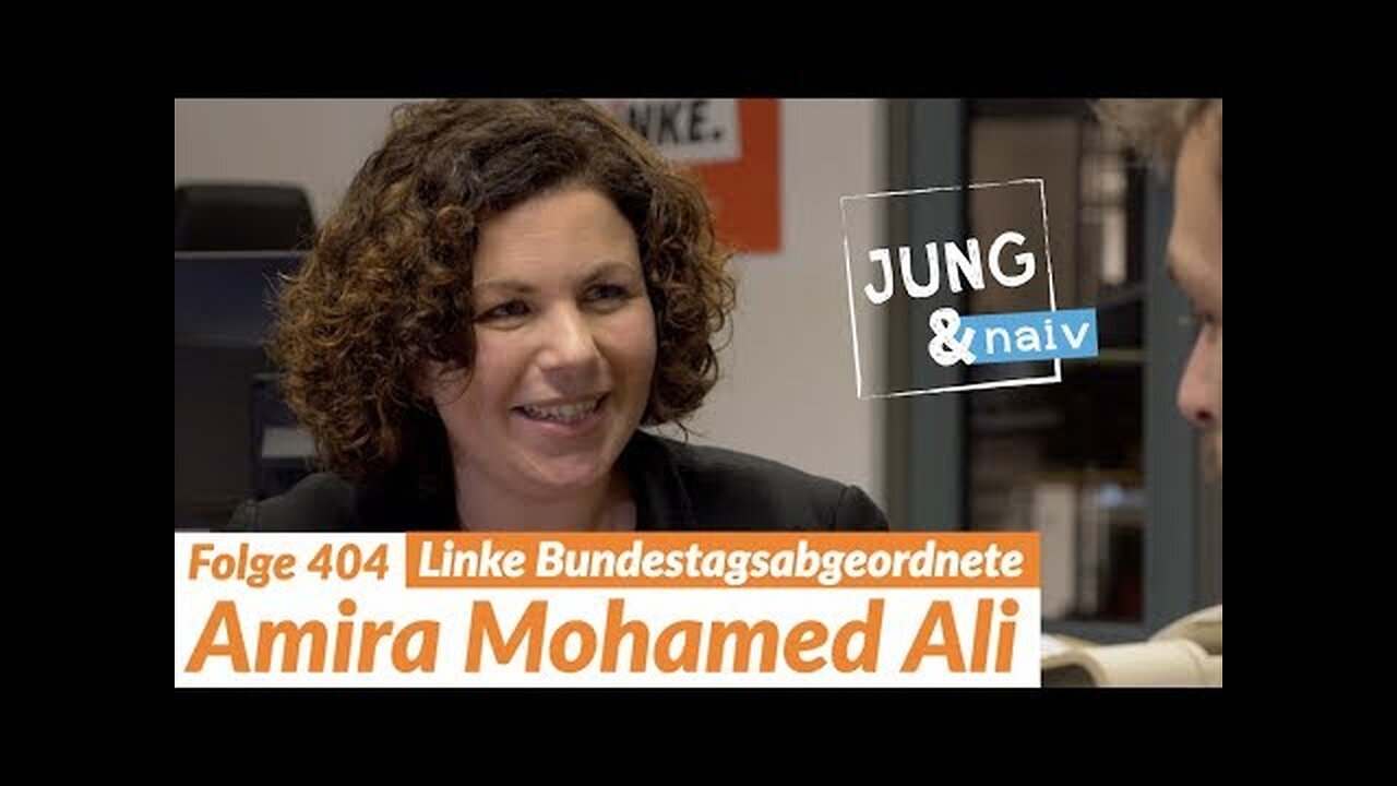 Amira Mohamed Ali, Gruendungsmitglied & Nummer Zwei der Wagenkmechtpartei