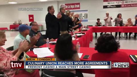 Culinary Union reaches agreements with Fremont and Main Street hotel-casinos