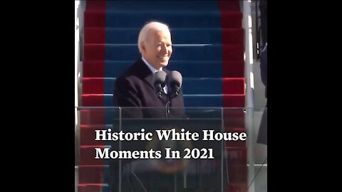 Historic White House Moments In 2021