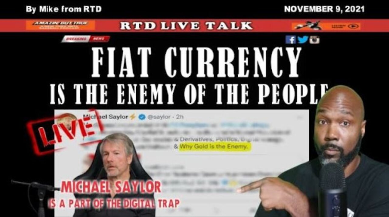 The Enemy Is Fiat Currency, Not Gold | Michael Saylor's War On Gold | The People's Talk Show