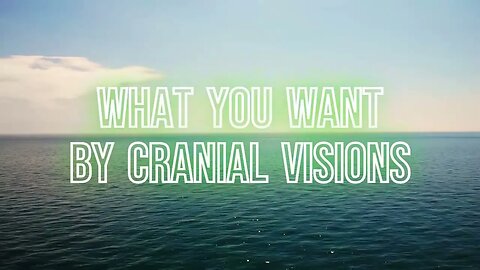 What you want By Cranial Visions