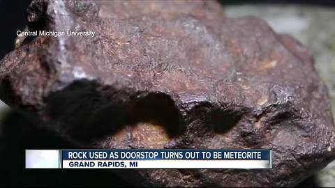 Michigan family learns doorstop rock worth $100,000