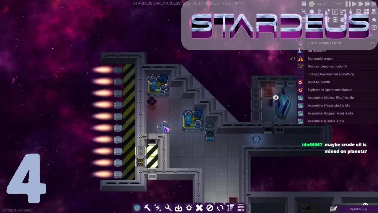 With Our New Bridge, Lets Leave These Rocks behind - Stardeus - 4
