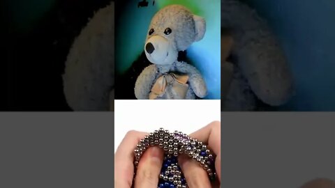 Teddy Guesses Gold Or Rainbow #shorts