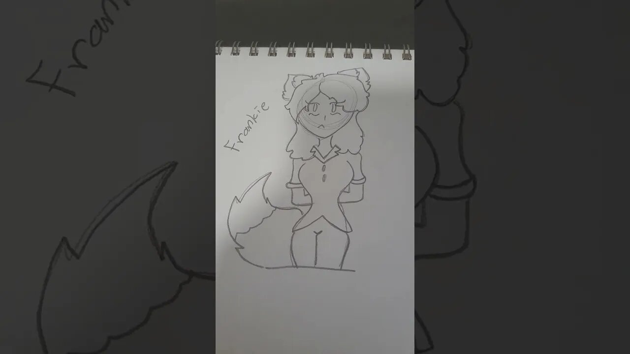 u guys seemed to like Frankie from last time so I brought her back #art #drawing #ocs #fox