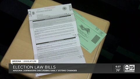 Arizona Legislature considers changing election laws, fallout from Trump losing Arizona
