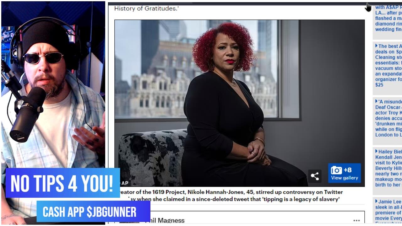 1619 Project Founder, Nikole Hannah-Jones, 45, Claims that Tipping is Wayyysist!