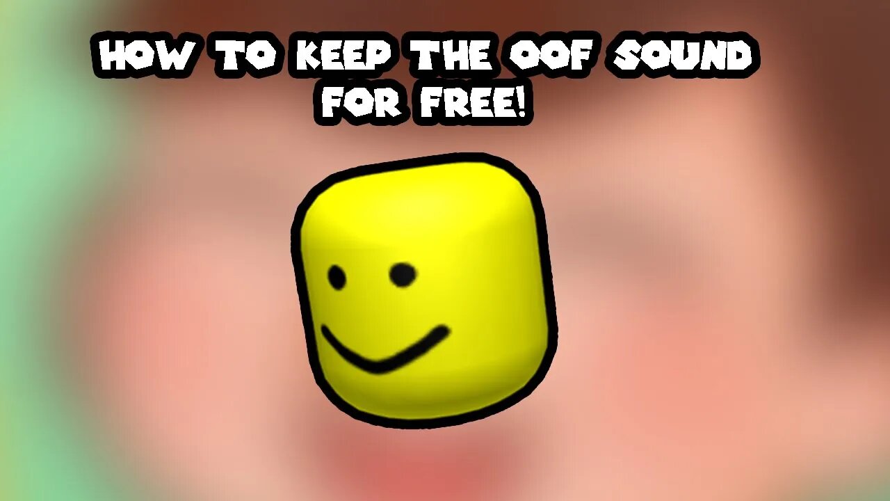 HOW TO KEEP THE OOF SOUND FOR FREE! (WORKING!!)